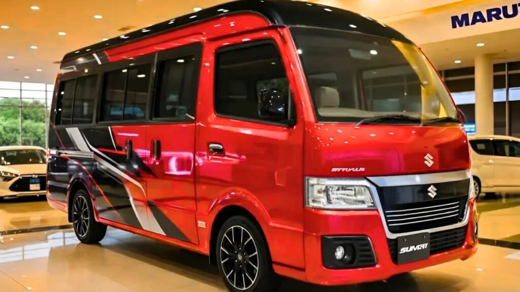 Maruti’s New Mini Bus: Affordable 10–14 Seater with 28 KMPL Mileage, Powerful Engine and Low EMI Option