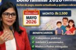 Bono familiar 2026 confirmado