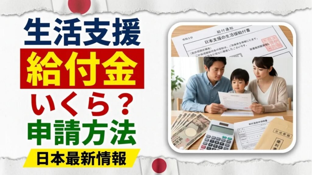 日本の生活支援給付金